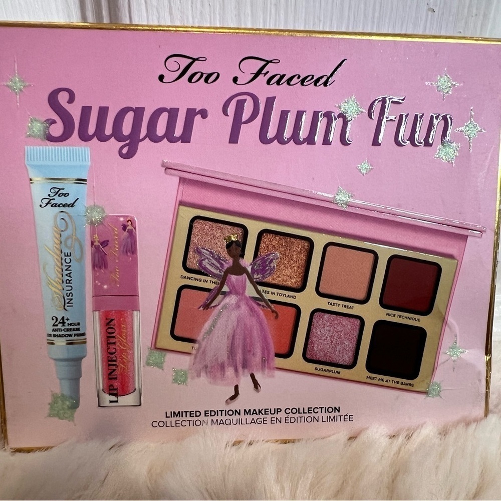 Too Faced Sugar Plum Fun Pink Limited-Edition Makeup Set